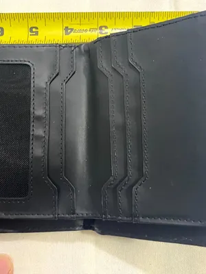 Adrienne Vittadini Black Zip Around Wallet Faux Leather Snap Closure thumbnail 6