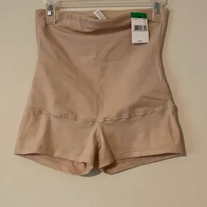NWT Maidenform LATTE LIFT Shapewear Minimizing High Waist Boyshort shorts Large thumbnail 1