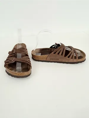 Birkenstock Granada Brown Sandals Size 37 or US 6-6.5 thumbnail 2