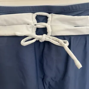 Free Country Womens Plus‎ 1X 16W 18W Blue Swim Skort Skirted Bikini Bottom FC18 thumbnail 2