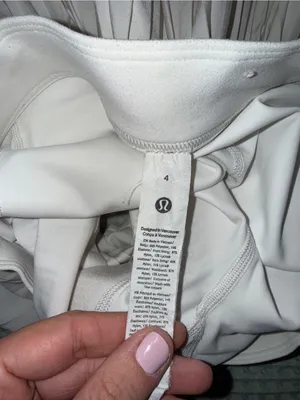 Lululemon Varsity High-Rise Pleated Tennis Skirt White size 4‎ thumbnail 5