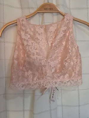 Soma Embraceable Signature Lace Back Detail Bralette thumbnail 2