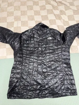 The North Face Women's Black Thermoball Quilted Packable Puffer Jacket size XL thumbnail 3