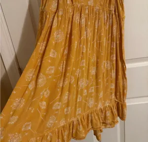 True Craft Yellow Floral Dress  thumbnail 6