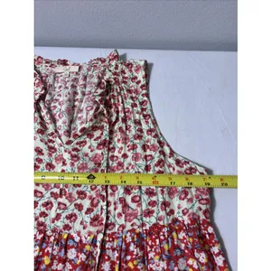 Easel Los Angeles Sleeveless Floral Maxi Dress Size Large Multi Color Boho thumbnail 8