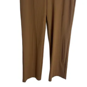 Maison d'Amérie Pants Womens‎ 10 Brown High Waist Straight Stretch Office Dress thumbnail 3