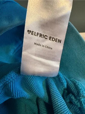 Aelfric Eden Circular Heart Graphic Washed Blue Hoodie thumbnail 9