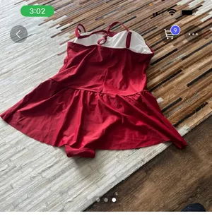 Red bathing suit dress Size XL thumbnail 3