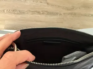 Mango Black Baguette Bag thumbnail 4