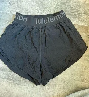 Lululemon Logo Waistband Shorts High-Rise thumbnail 1