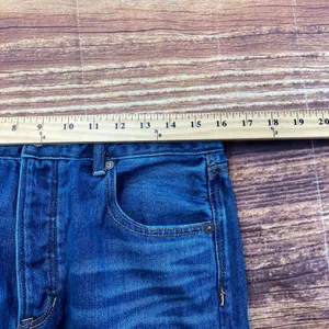 American Eagle Hi-Rise Girlfriend Distressed Medium Wash Womens Blue Jeans sz 8 thumbnail 8