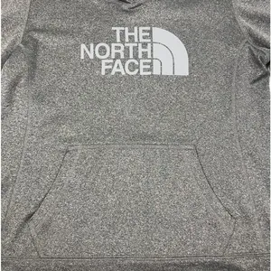 THE NORTH FACE Half Dome Pullover Hoodie Women L Gray Outdoor Travel Camping thumbnail 6