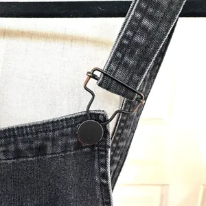 BDG washed black denim overalls thumbnail 6