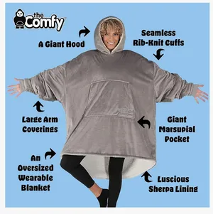 The Comfy original comfy Hoodie Blanket thumbnail 2