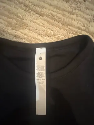 Lululemon Black Cropped Long Sleeve  thumbnail 2