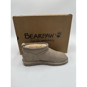 BEARPAW Women's Super Shorty Boots Mushroom Size 6 NWB thumbnail 4