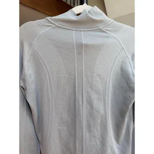 Lululemon long-sleeve half-zip pullover swiftly pullover ribbed women's 10 thumbnail 4