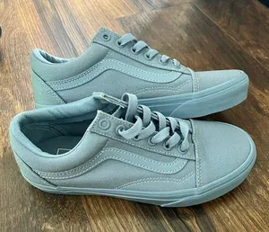 NEW Vans Old Skool Pastel Mono Dusty Blue Low-Top Shoes US Mens 4.5 Women 6 thumbnail 1