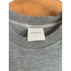 Varley‎ Bayliss Sweatshirt Womens Size S Gray Pullover Oversized Zip Pockets thumbnail 2