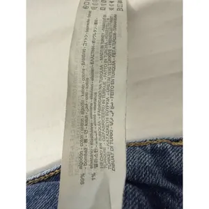 Zara Women’s Skinny Stretch Blue Jeans Size 30 Patch “Regret Nothing” thumbnail 7