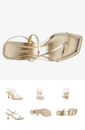 Steve Madden Strappy Gold Heels thumbnail 3