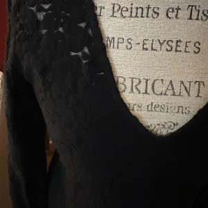 Wild Fable Black Lace Skater style Dress thumbnail 7