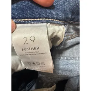 MOTHER The Runaway Step Fray Jeans 29 Leaps & Bounds Flare Raw Hem thumbnail 8