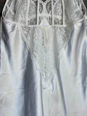 In Bloom by Jonquil Women's Lace Chemise Bridal Nightgown Slip Dress Size M thumbnail 4