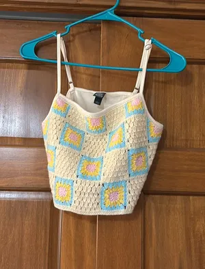Wild Fable Crochet Top thumbnail 1