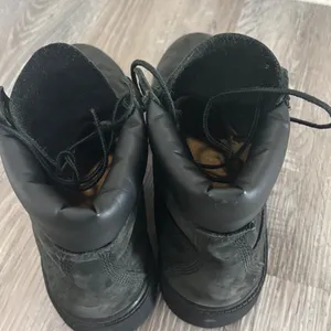 Timberland Premium 6 Inch Waterproof‎ Boots Black Nubuck Leather Women 6 thumbnail 4
