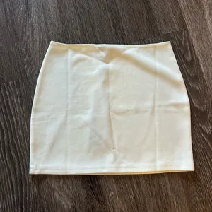 White Fox Love Lost Mini Skirt in White thumbnail 6