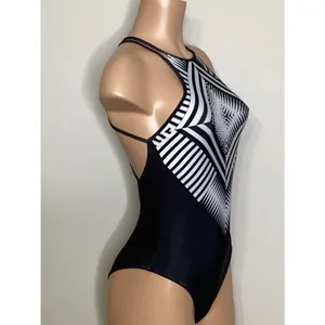PilyQ New. Black and white beaded swimsuit. Small. thumbnail 6