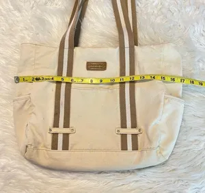 Free w/ any purchase Aeropostale Canvas Tote Bag Snap Closure thumbnail 8