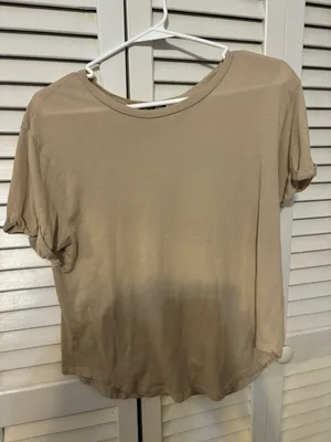 Beige shirt Tan Size L thumbnail 1