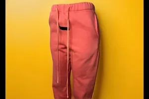 Peach fear of god sweatpants thumbnail 2
