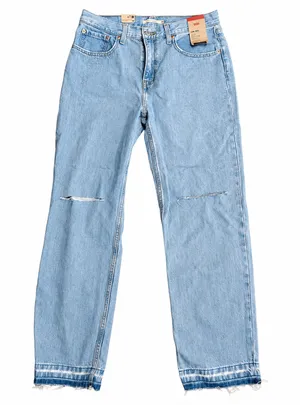 Levi’s Low Pro Straight Leg Jeans Size 30 NWT thumbnail 1