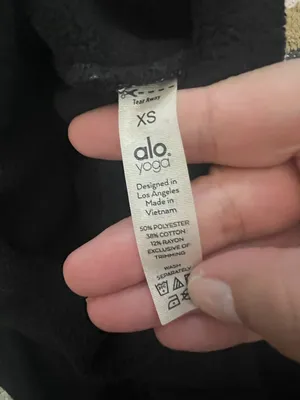 Alo xs‎ black sweater thumbnail 11