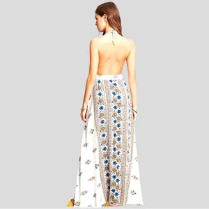 Selfie Leslie floral halter maxi dress! thumbnail 4