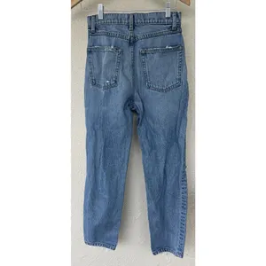 Reformation Julia High Rise Cigarette Jeans Size 27 Distressed Savu Wash Ankle thumbnail 6
