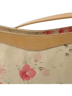 NWT Vintage Dockers Floral Purse Beige Shoulder Bag Handbag thumbnail 2