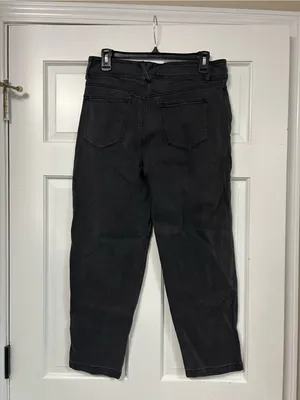 Sonoma Black High-Waist Jeans with Front Pleats thumbnail 2