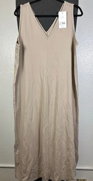 Isabel by‎ Ingrid + Isabel | Maternity Tan Dress thumbnail 1