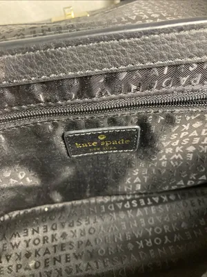 kate spade Black Pebbled Leather Crossbody with Gold Chain Leila SHOULDERBAG thumbnail 10