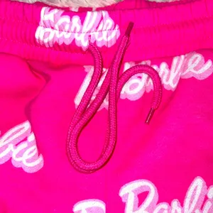Barbie Sweat Shorts Color Pink With Barbie all over Size L NWT thumbnail 2