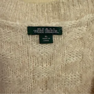 Wild Fable Blush Cream Women's Eyelash Cardigan Size XL thumbnail 5