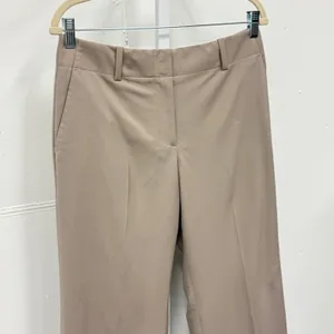 Ann Taylor Tan Beige Virgin Wool Blend Straight Leg Dress‎ Pants Trousers Size 6 thumbnail 3