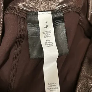 NWT Align HR 25” Legging Shine Foil Print French Press Size 12 thumbnail 7