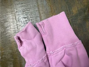Aerie oversized Pink crewneck sweatshirt thumbnail 10