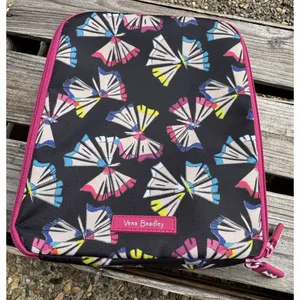 Vera Bradley Lighten Up Butterfly Pattern‎ Lunch Bunch Box Bag 18223-J80 thumbnail 1