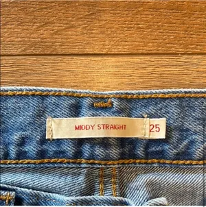 NWOT Levi’s Middy Straight Jeans thumbnail 4